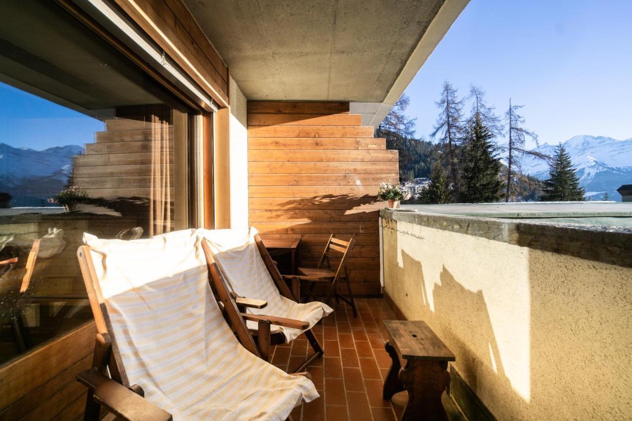 Central Verbier Studio With Free Swimming Pool Apartment Exterior photo