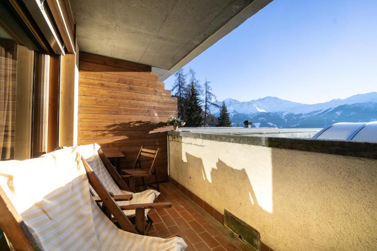 Central Verbier Studio With Free Swimming Pool Apartment Exterior photo